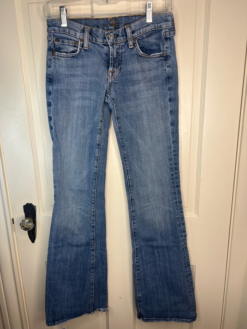 Vintage Y2K 7 For All Mankind Low-Rise Flares